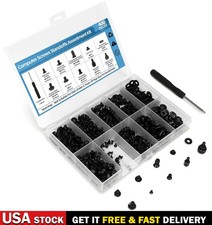 400PCS Computer Screws Kit with Screwdriver Motherboard HDD SSD PC Case Repairs