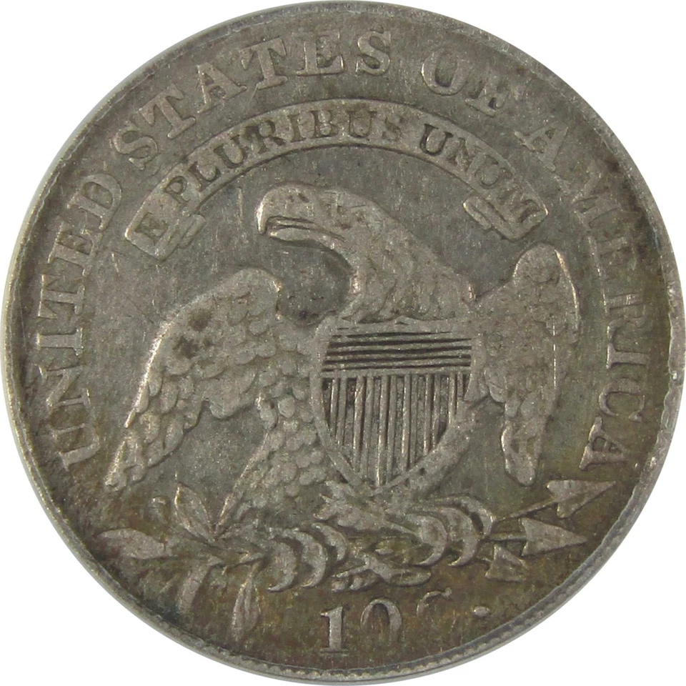 1835 Capped Bust Dime VF 20 Details ANACS Silver 10c Coin SKU:I22965 - Image 4 of 4