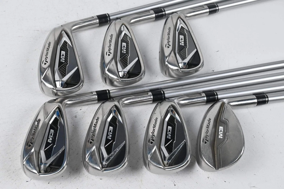 Taylormade M3 Irons / 5-PW+SW / Regular Flex Tensei CK Blue 70 Shafts - Image 2 of 4