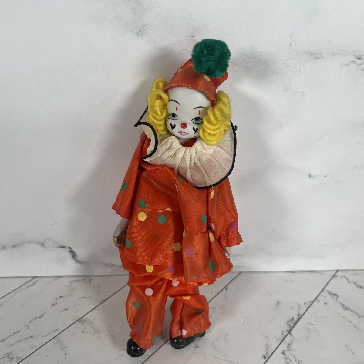 Plat Ancien Clown N°993 - Moule Céramique Coulée à Glissière Vintage