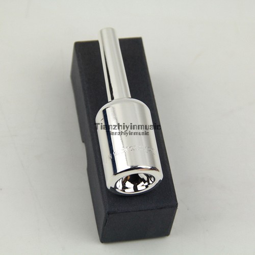 New Trumpet Mouthpiece Copper Silver Custom - Picture 3 of 5