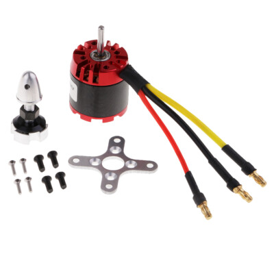 N2830 1300kv Alloy Brushless Motor Upgrade   für RC Flugzeug, 2-4S Lipo