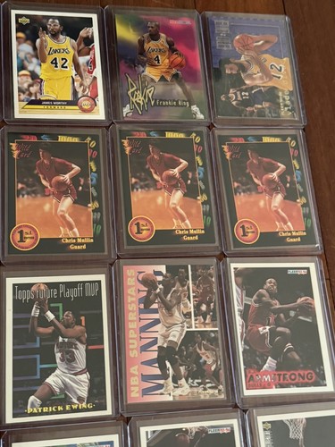 NBA 160+ Card Lot Barkley Jordan Rodman Miller Pippen Bulls Lakers Johnson Bird - Picture 4 of 22