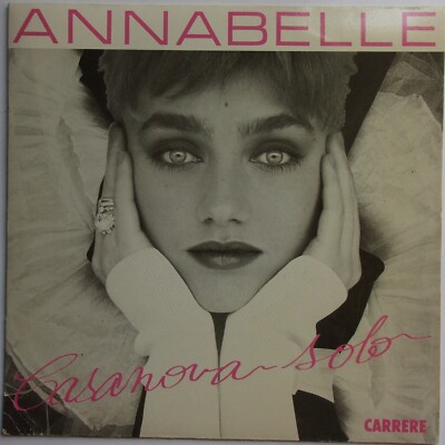 ANNABELLE ''Casanova Solo / B'B' d'amour'' SP 7'' Frankreich 1988