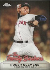 2019 Topps Update Roger Clemens The Family Business Refractor SP #FB-6
