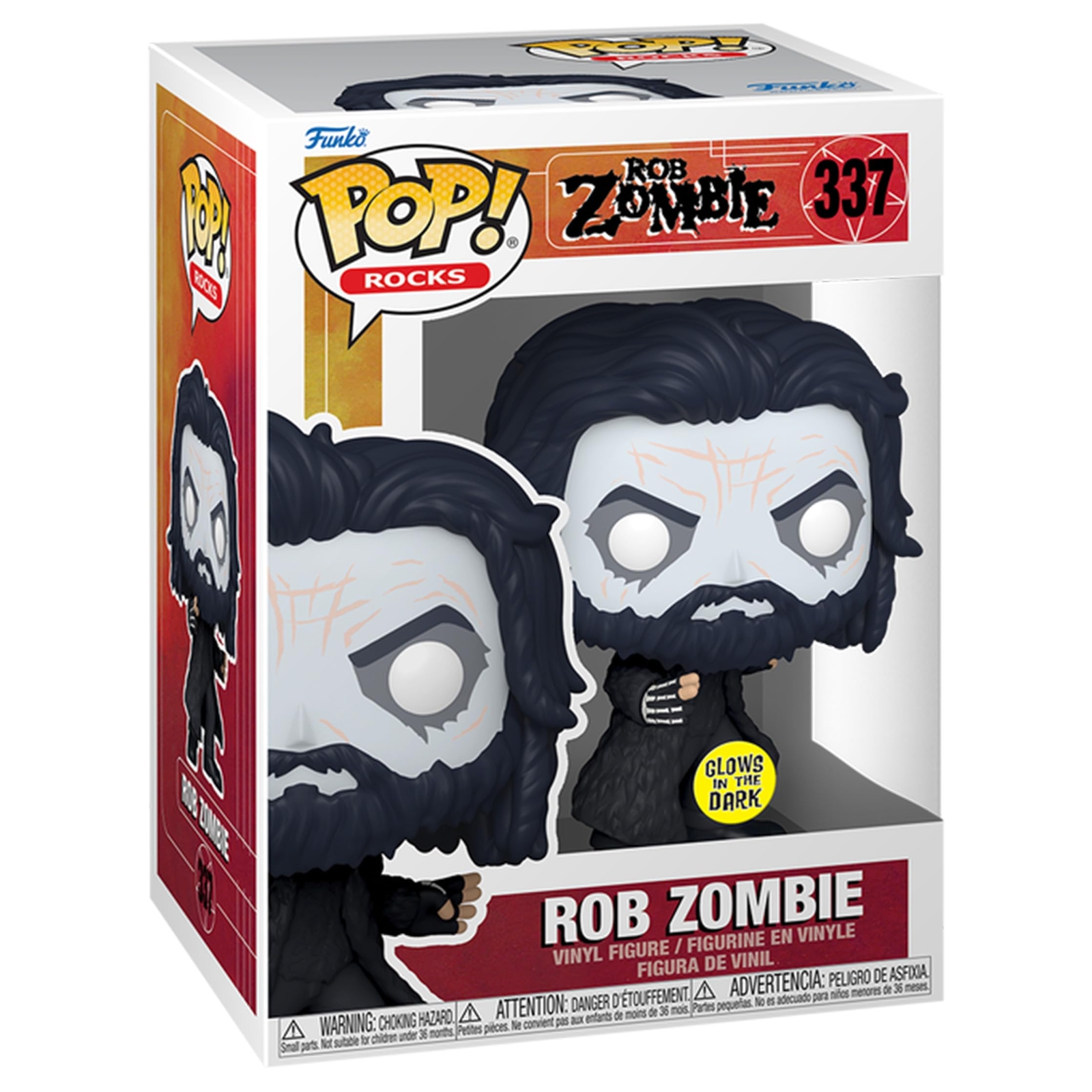 Funko Pop! Rock: Rob Zombie Special Edition Glow in The Dark Exclusive Figure #3