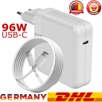 96W USB-C Adapter Netzteil Ladegerät für Apple Macbook A1534 A1706 A1707 A1708
