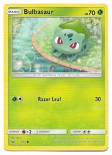Bulbasaur 1/73 Common Shining Legends Pokemon Card NM-Mint