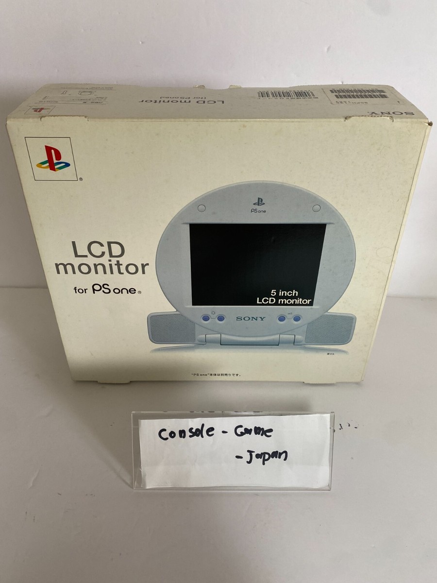 Sony PlayStation 1 Official PSone LCD Screen Monitor w/Box Sony PlayStation 1 Official PSone LCD Screen Monitor w/Box