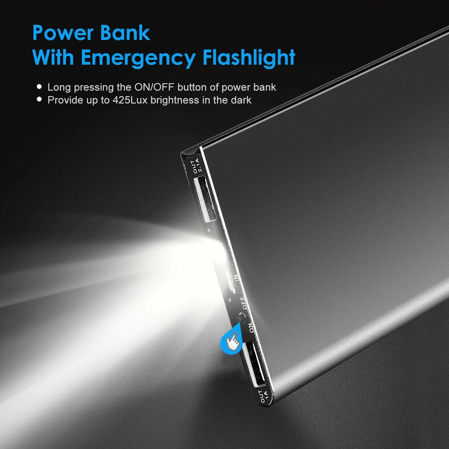 20000mAh Battery Pack for Heated Vest Jacket Pants Scarf USB Power Bank 5V/2.1A image 6