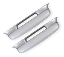 57 Chevy Bel Air Armrest Silver Pair 1957 Chevrolet New