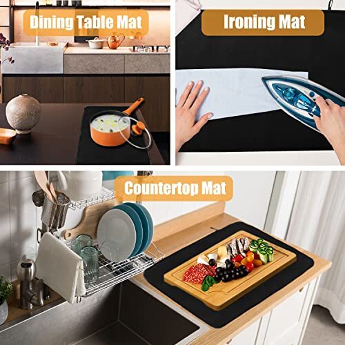 Amerbro 21×29.5 Inch Fireproof Stove Top Cover For Electric Stove - Waterproof Electric Stove Cover, 0.6mm Thin