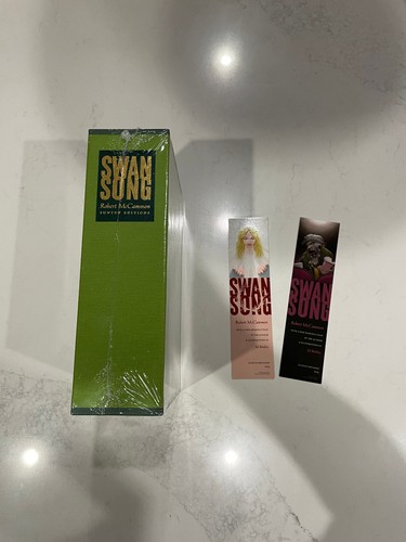 Neu Suntup SWAN SONG 2x Sign Robert McCammon & IEd Binkley First Ed Erstdruck - Bild 3 von 6