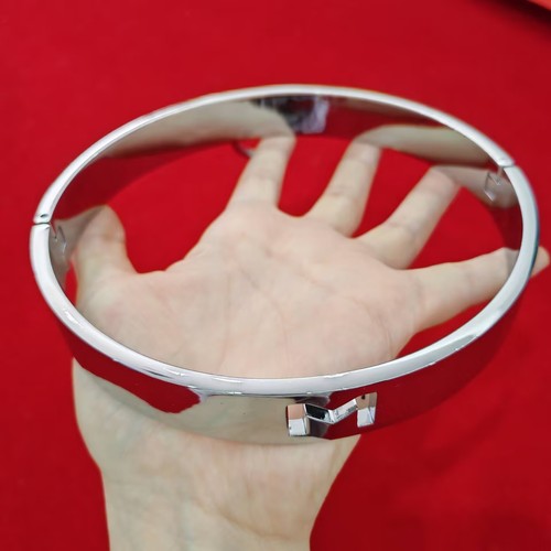 Metal Stainless Steel Neck Collar Slave Lockable Choker Bondage Game SM Bondage - Picture 3 of 14