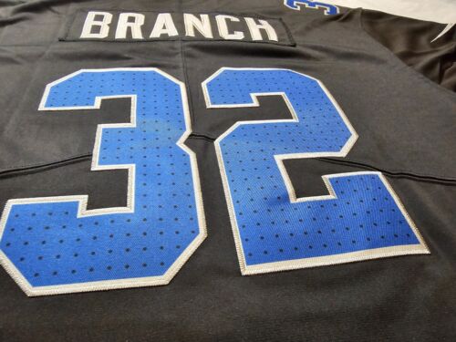 #32 Brian Branch Detroit Lions Mens Medium Stitched Alt Blk Jersey - Picture 3 of 4