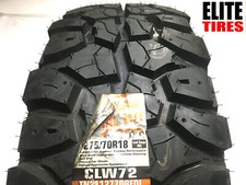 Mud Claw Radial M/T Load E OWL LT275/70R18 27...