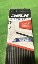 Reln 32-Inch Linear Stainless Steel Shower Drain – Modern & Durable Design