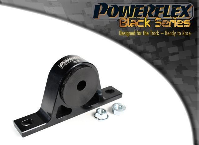 EXH035BLK POWERFLEX Exhaust Mounting Bush & Bracket fit BMW
