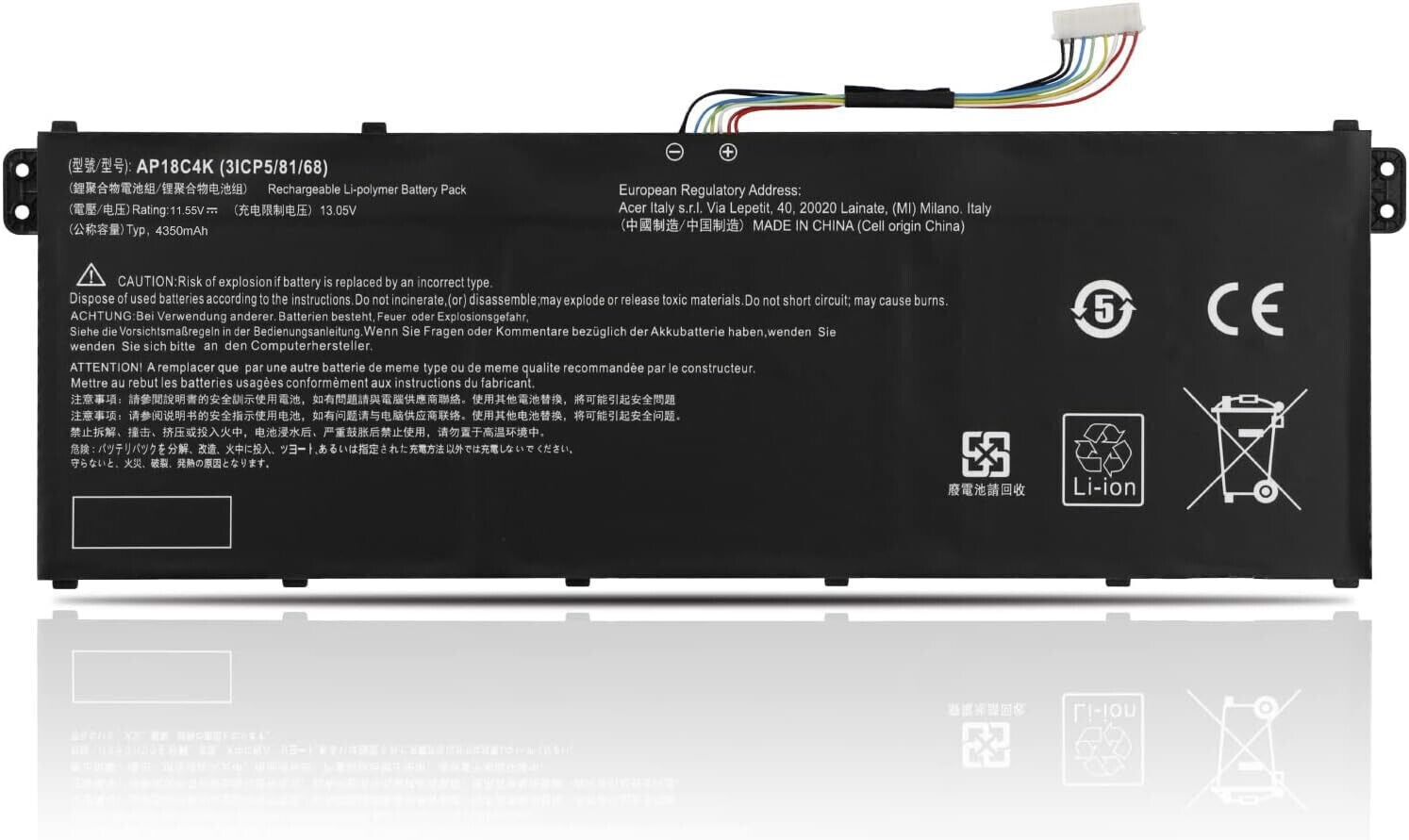 Batterie AP18C8K pour Acer Aspire 3 Résout les Problèmes de Charge et Coupures - 4