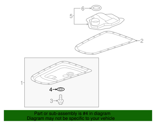 2705a013 mitsubishi прокладка