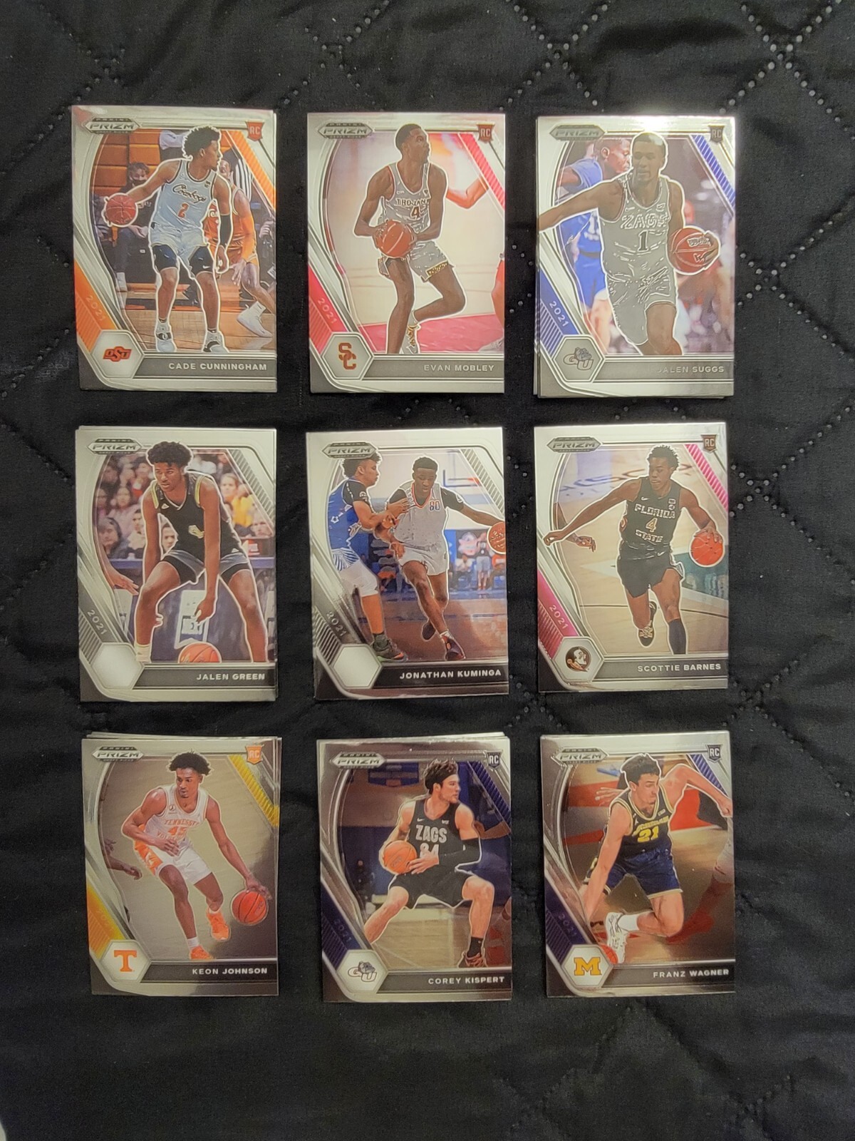 2021 Basketball Panini Prizm Draft Picks Singles - Complete your set