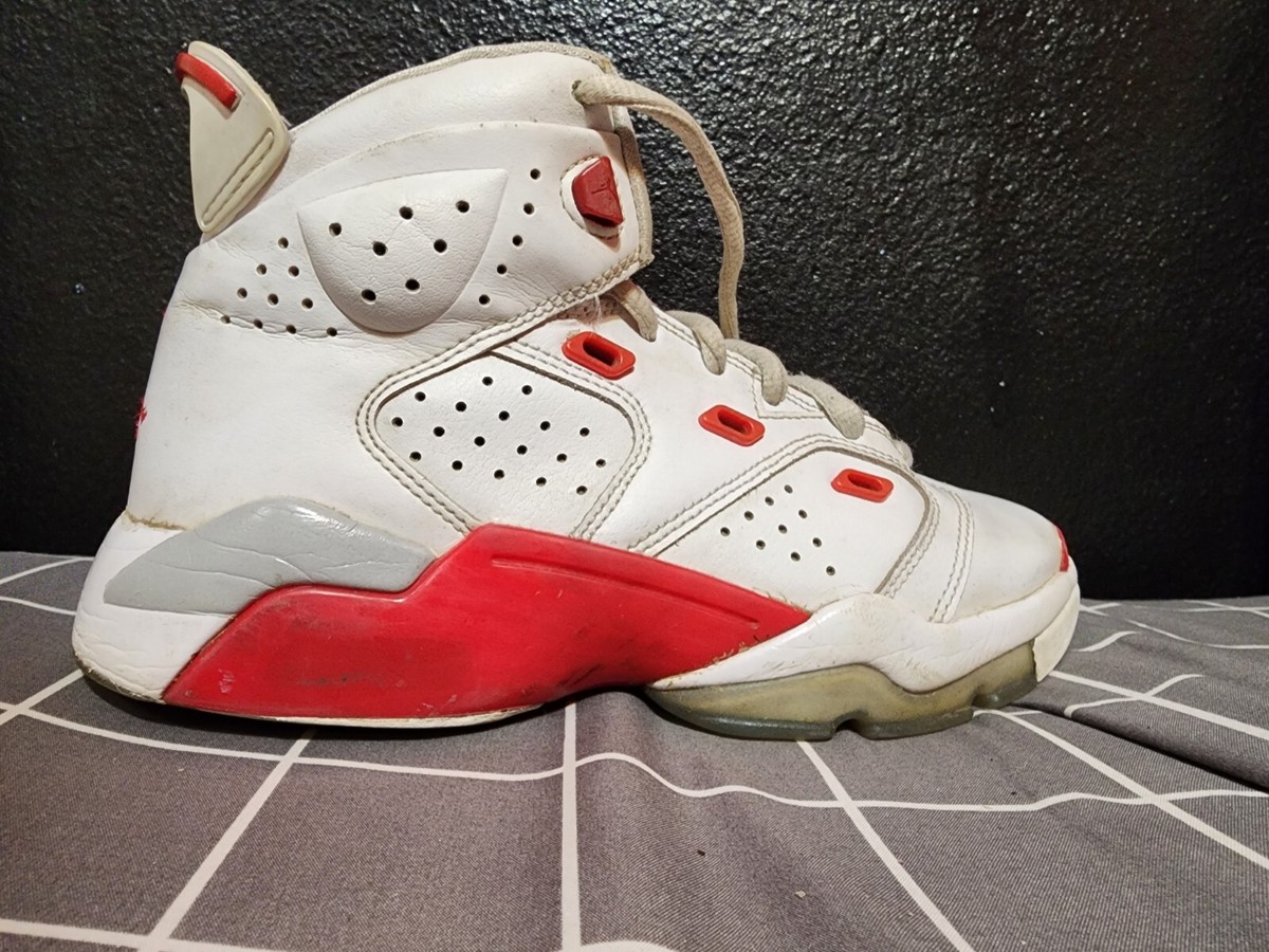 Size Jordan 6-17-23 White Fire Red