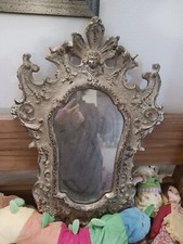 specchio veneziano 70 cm grigio verde