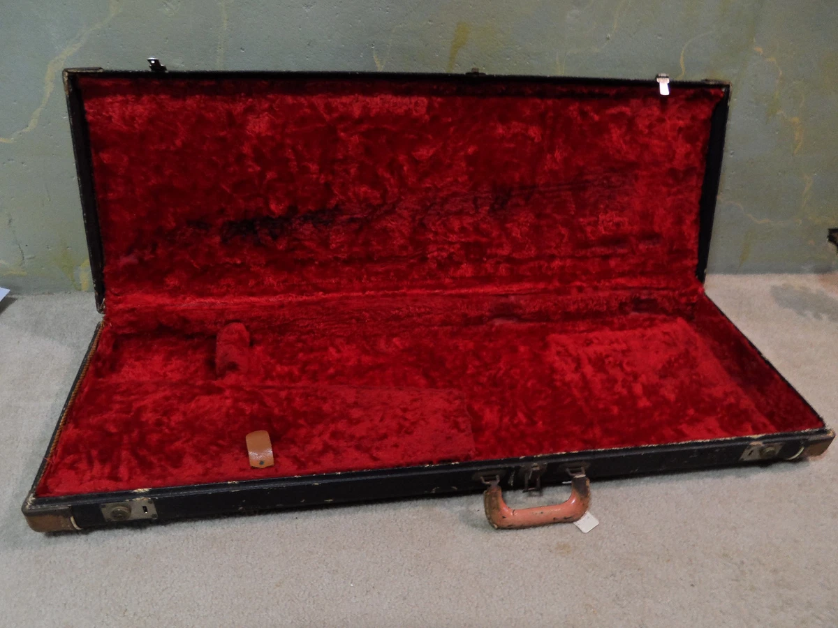 Vintage 1955 Fender Tweed Hardshell Guitar Case Stratocaster