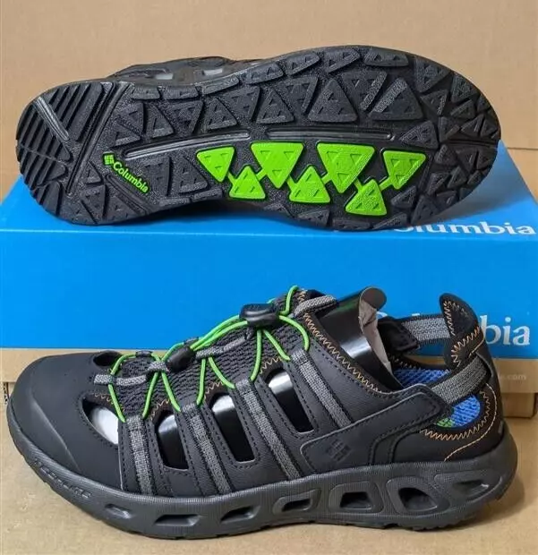 Columbia Supervent II Water Shoes Omni-Grip, Quick Dry Black