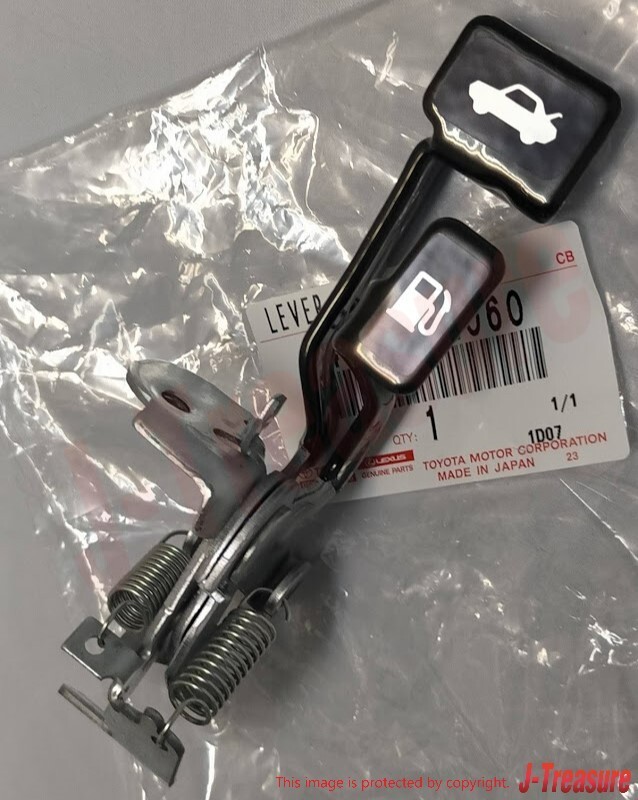 その他 S TOYOTA LEVIN TRUENO AE86 RHD Genuine Back Door Filling Port Lock