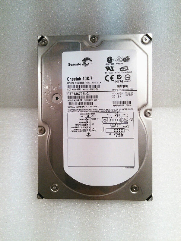 Seagate Cheetah 10K.7 Ultra320 SCSI 146GB HDD - (ST3146707LC) for 