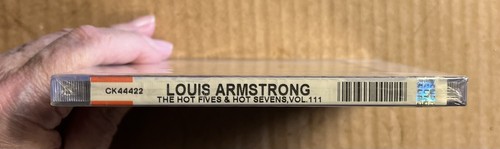 Still Sealed New CD LOUIS ARMSTRONG - Hot Fives & Hot Sevens, Volume III - Picture 3 of 3
