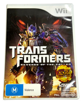 Transformers Revenge of the Fallen Nintendo Wii PAL *Complete*