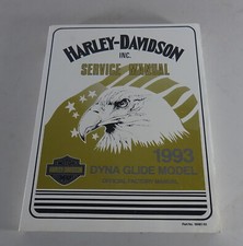 Officina Manuale Dyna Glide Dal Harley Davidson Modelli 1993 Da 07/1992