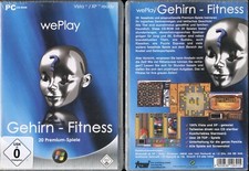 WePlay Gehirn-Fitness !! 20 Premium-Spiele für PC !! Neuware !! selten !!