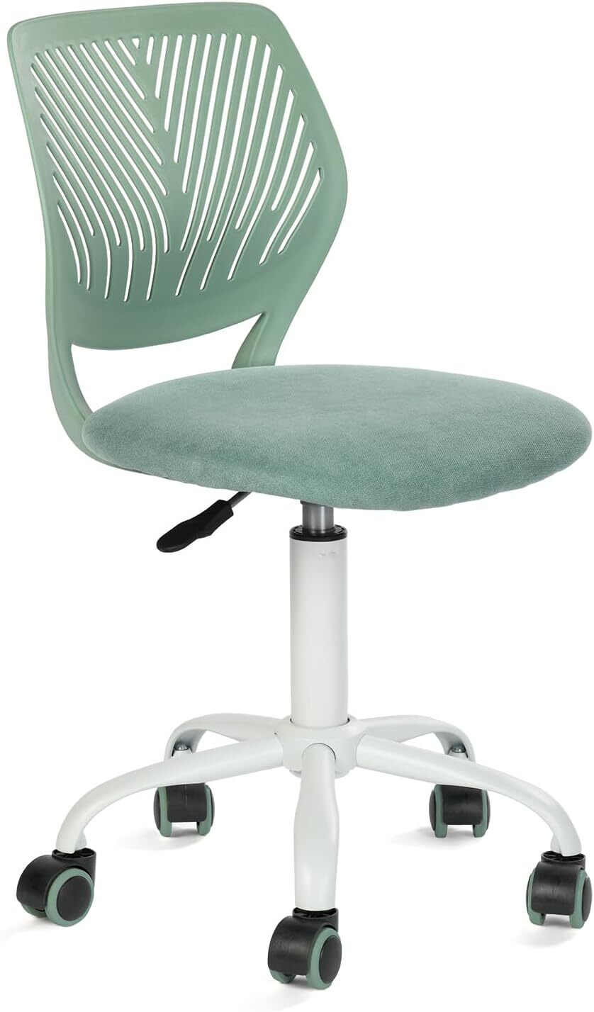 Homy Casa Colorful Soft Mesh Armless Task Chair for Home Office