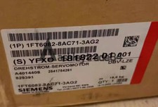 ONE NEW SIEMENS SERVO MOTOR 1FT6082-8AC71-3AG2