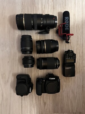 Canon Camera Equipment Bundle