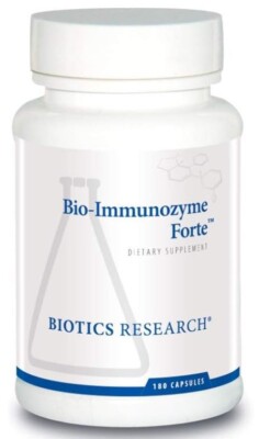 Biotics Research Bio-Immunozyme Forte 180 Capsules Multivitamin Immune Support