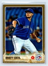 2015 Topps Gold Brett Cecil #464 Toronto Blue Jays /2015