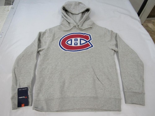 New Montreal Canadiens Mens Sizes M-L Gray Hoodie - Picture 2 of 5
