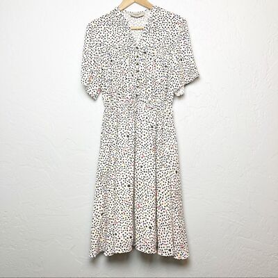 ★IVANA helsinki★ Haisley dress (2colors) Ivana Helsinki chiffon midi dress dots and hearts | eBay