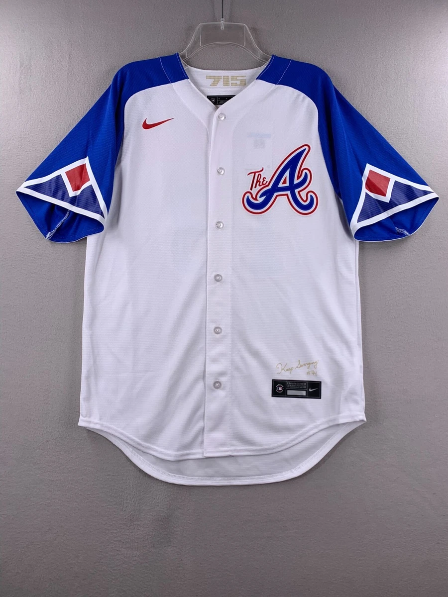 Nike Youth Atlanta Braves Ronald Acuna Jr. Home Replica Jersey