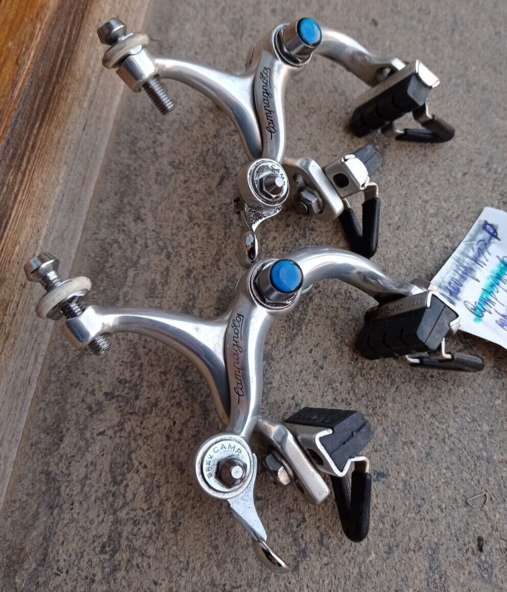 CAMPAGNOLO SUPER RECORD BRAKE CALIPERS COBALTO MODEL FRENI CAMPAGNOLO SUPER RECORD BRAKE CALIPERS COBALTO MODEL FRENI