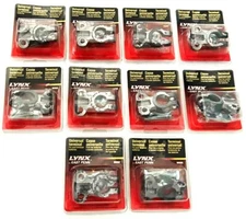 10 LYNX DEKA HEAVY DUTY LEAD TOP POST UNIVERSAL BATTERY TERMINALS #06068