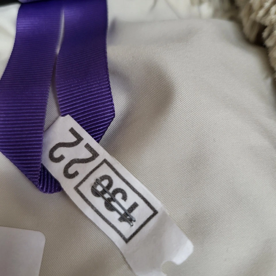 Chaqueta Patagonia Mujer Grande Crema Pila Alta Chaleco Cremallera Completa Difusa Foto 3 de 4