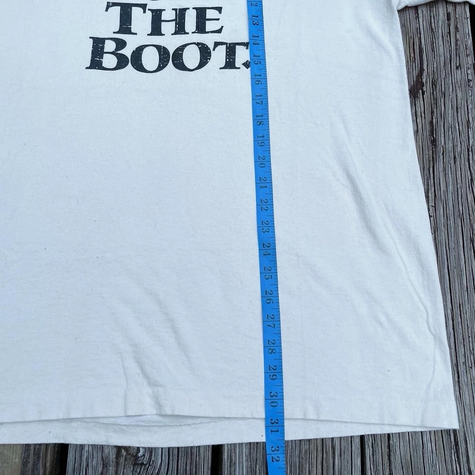 VINTAGE 90s Timberland Give Racism The Boot XL Shoe Promo Political Black Racist - Image 4 of 4