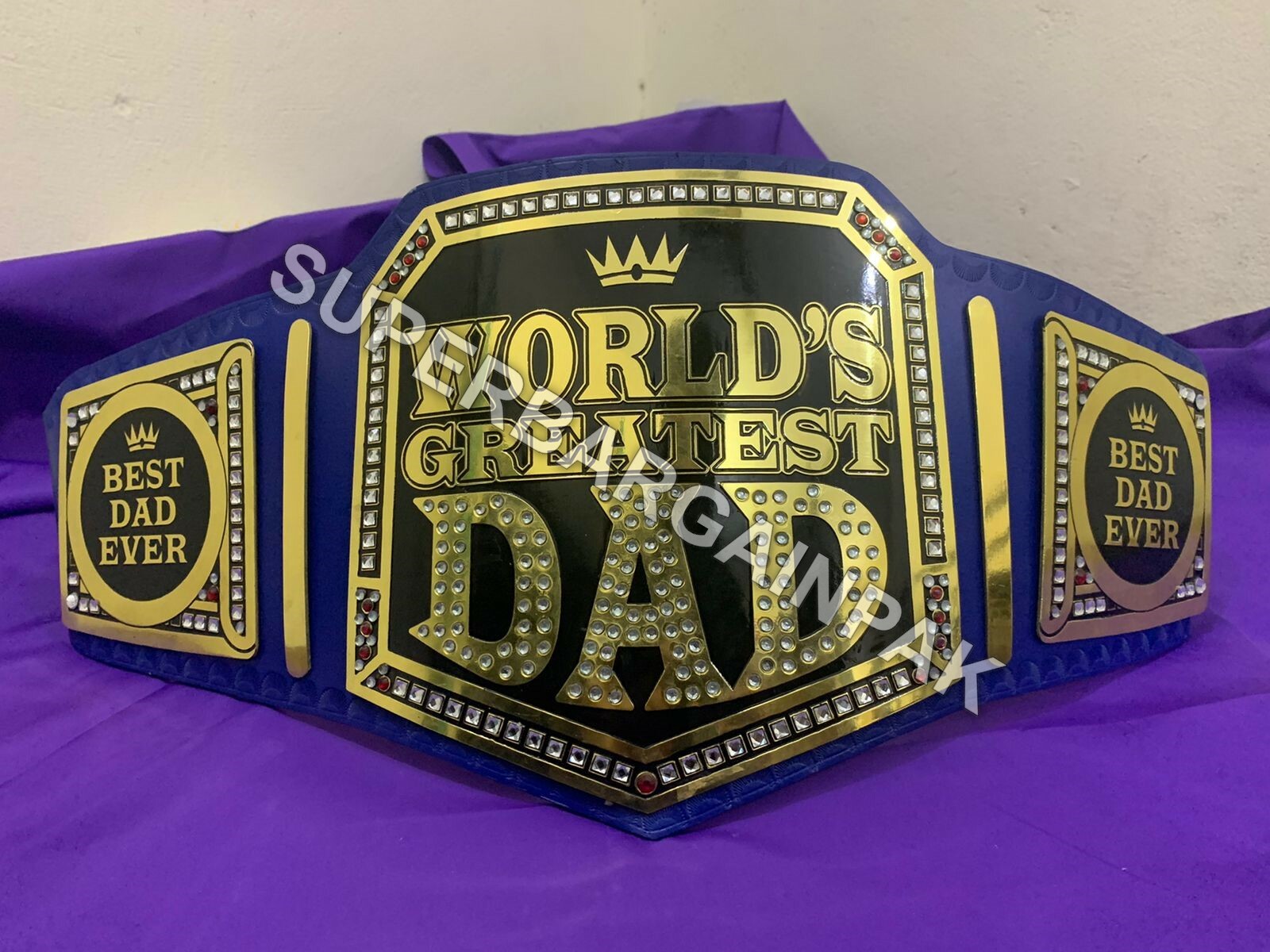 WORLD GREATEST Father/Dad Wresting Championship belt Gift For Dad/Father day