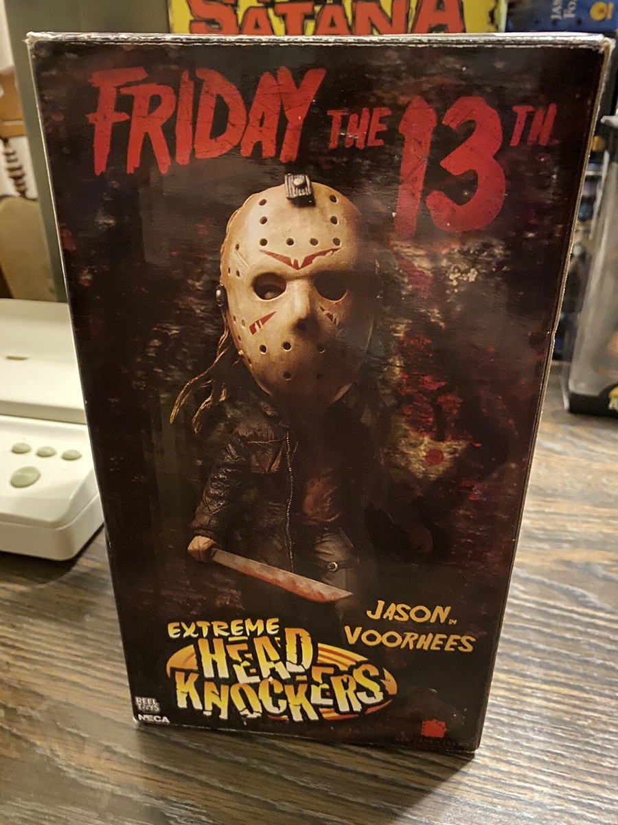 NECA 8” Head Knockers Jason Voorhees Bobble Head Figure