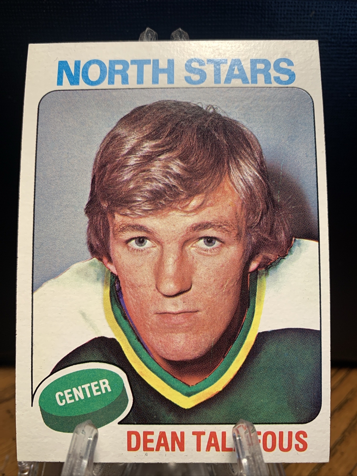Dean Talafous #197 Hockey Cards 1975 Topps trading card — raw and PSA graded price guide